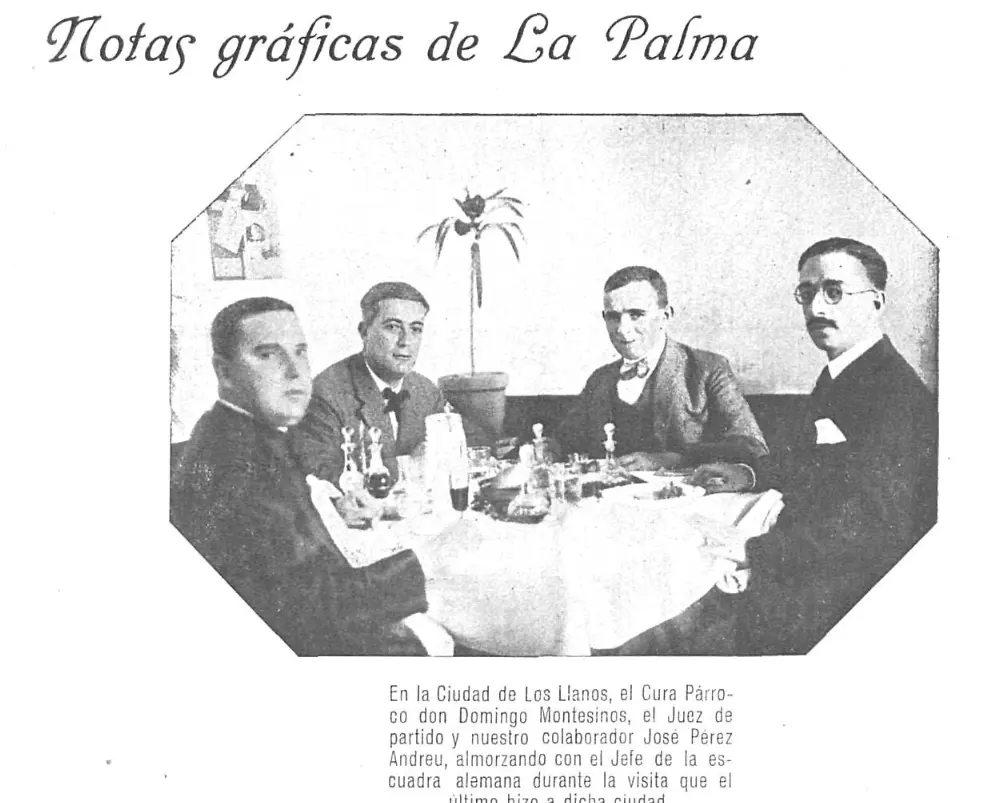 Visita alemana a La Palma